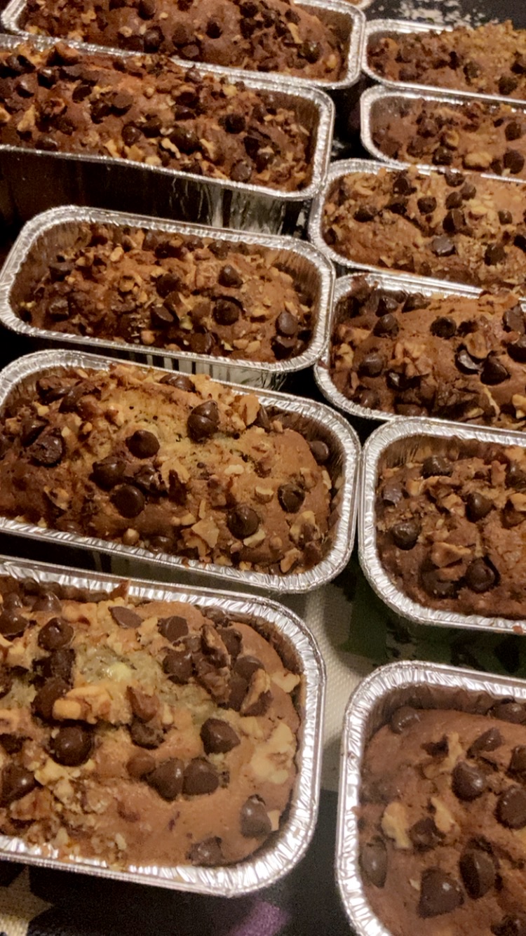 Banana Nut Chocolate Chip loaf (1)