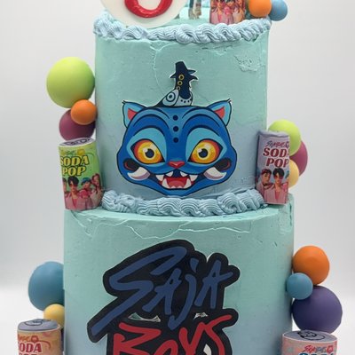 2 Tier Birthday Cake 6” and 8”
