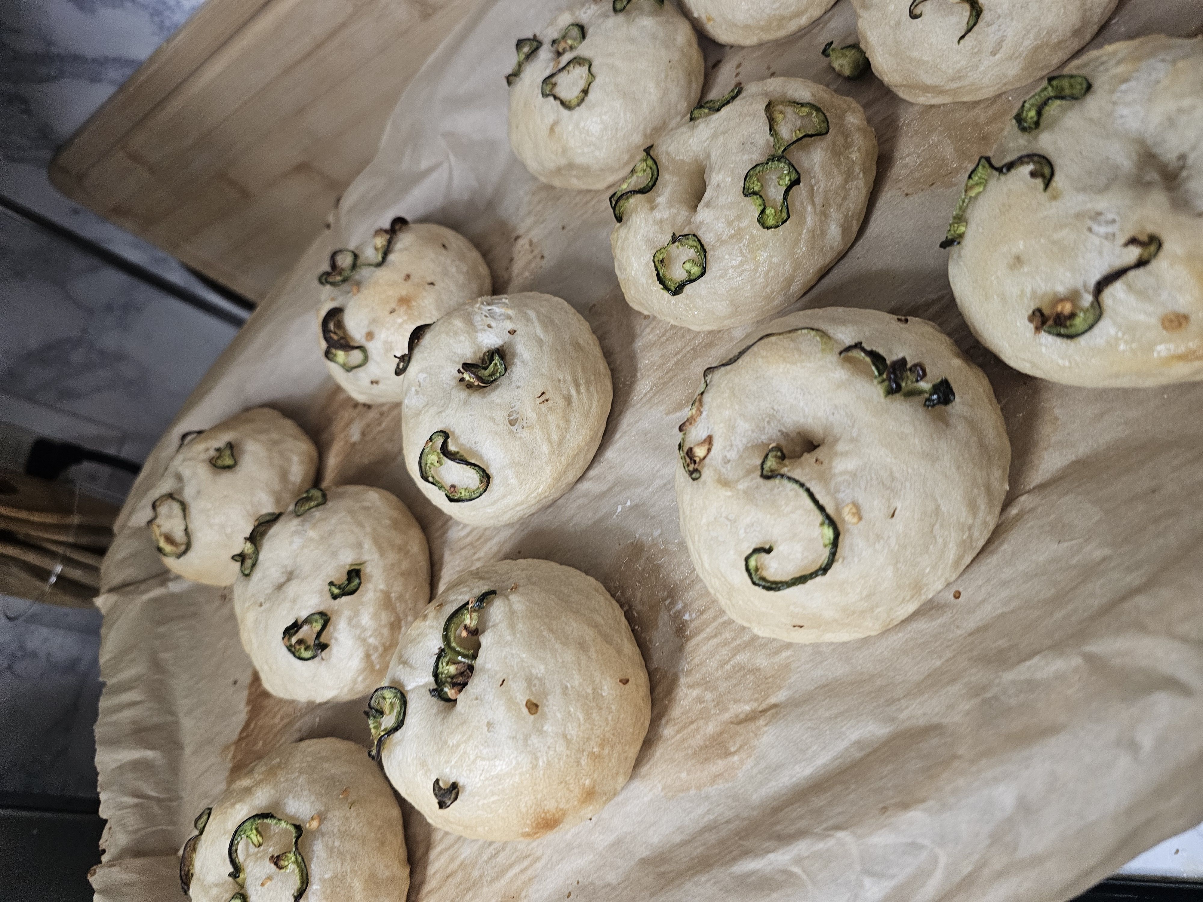 Mini Sourdough Bagels Flavored- 12