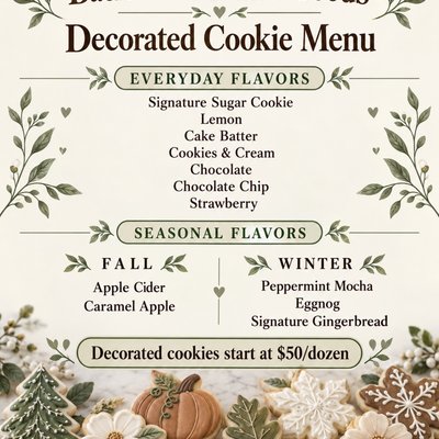 Decorative Cookies 