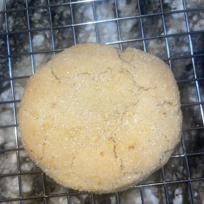 Gluten Free Lemon Zested Sugar Cookie
