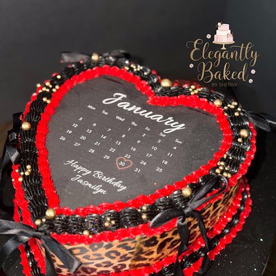 💖 10” Heart Cake (1 layer)