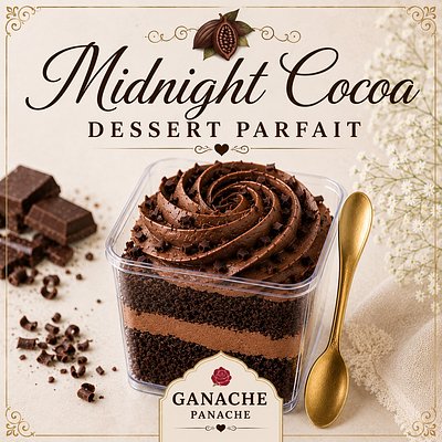 🤎Midnight Cocoa Dessert Parfait