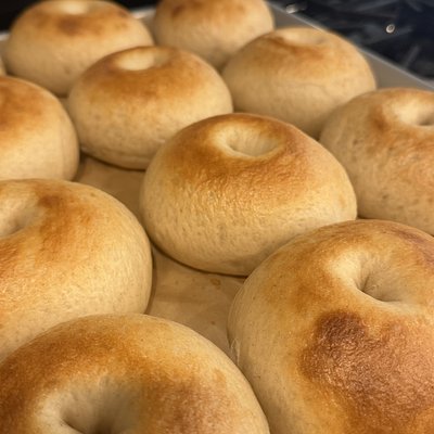 Sourdough Bagels-  Plain(4)