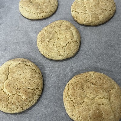 Sourdough Snickerdoodle Cookies 