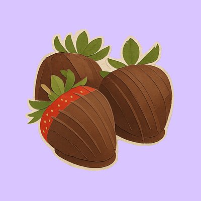 ( 12 ) Chocolate Strawberries 