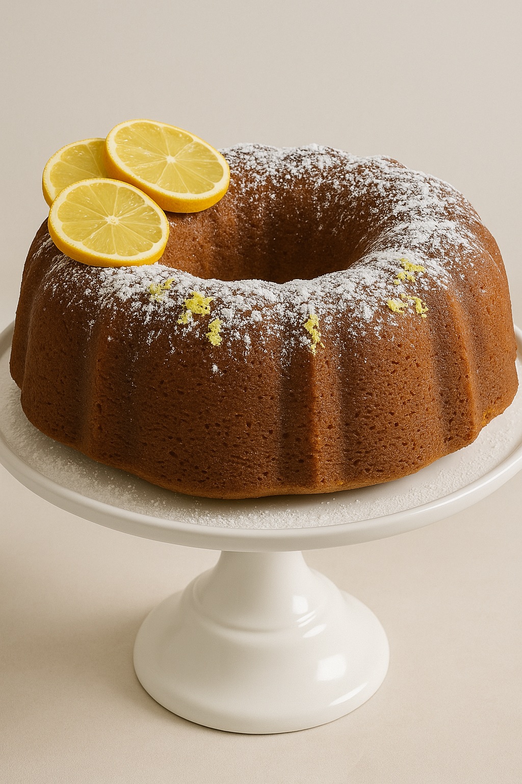 Lemon Pound Cake 