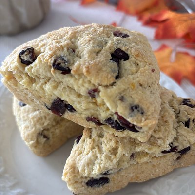 Cranberry Orange Scones