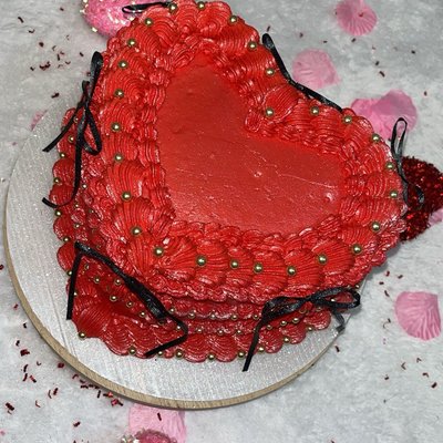 6 Inch Heart Cake/ Pastel De Corazón De 6 Pulgadas