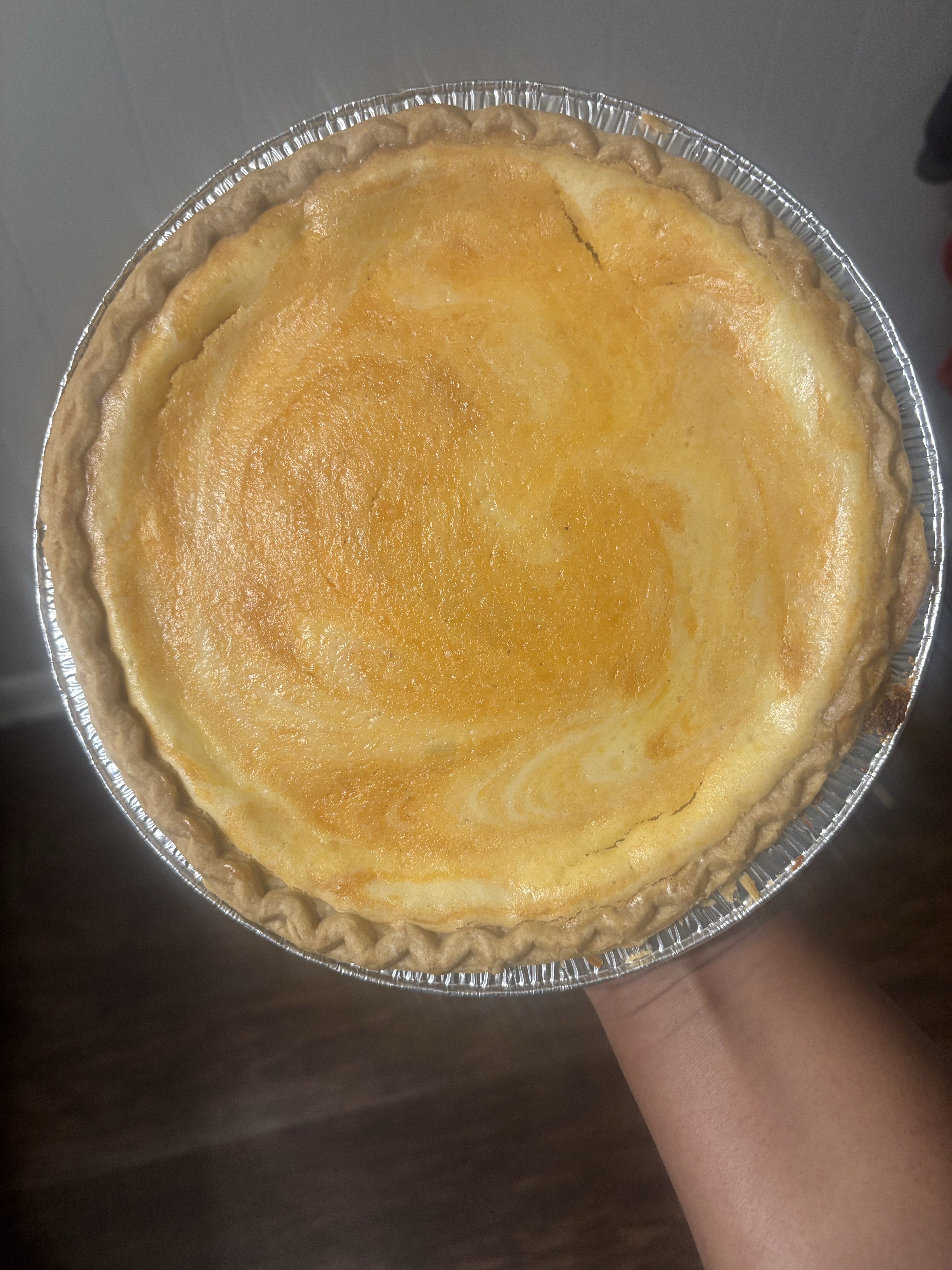 Sweet Potato Cheesecake Pie