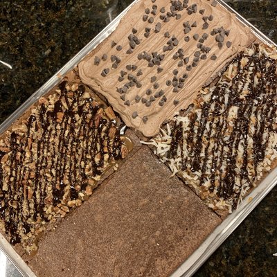 Brownie Sampler - Classic, Frosted, Turtle, And Samoa