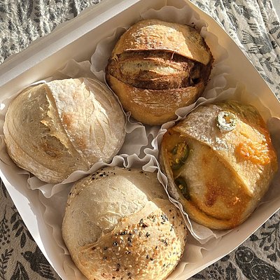 Sourdough Flight - 4 assorted Mini Boules