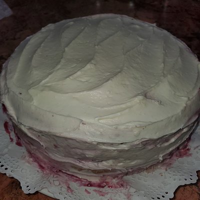 Triple Berry Layer Cake