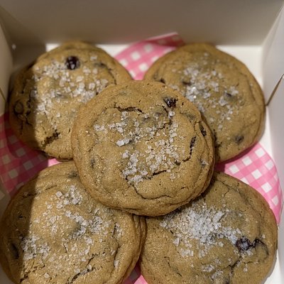 Sea Salt Chocolate Chip Cookie