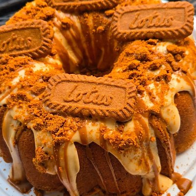 Biscoff Cookie Butter Pound Cake