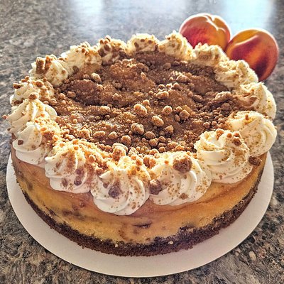 Peach Crumble Cheesecake