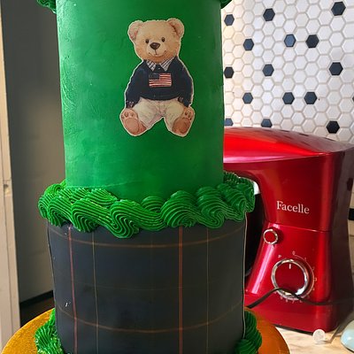 2 Tier Custom Cake