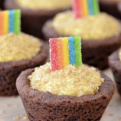 “Pot Of Gold”  Brownies 