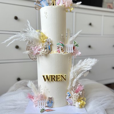 2 Tier - 4”&6” Serves 40 