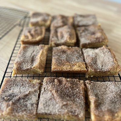 Snickerdoodle Bars 