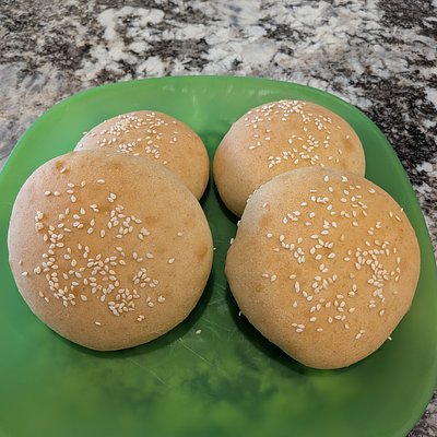 Vegan Hamburger Buns (8)