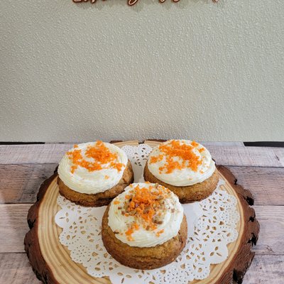 4" Carrot Cake Cookies (4 Count)