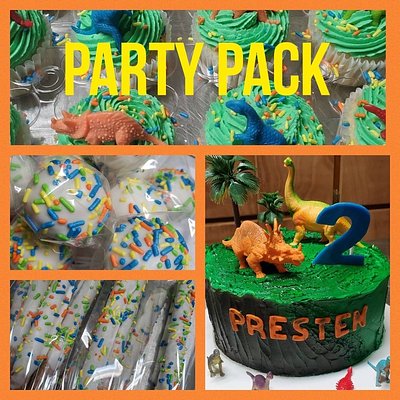 Party Pack 9 Inch Round Cake