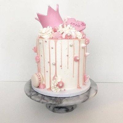 6” Princess Birthday Cake 10 People