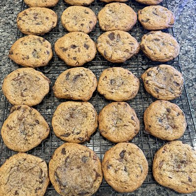 Sourdough Chocolate Chip Cookies 