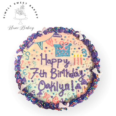 16 Inch Round (serves 8-12)