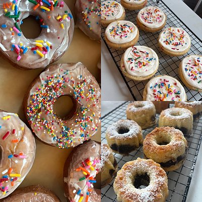 Gluten-free Party Package - 10 Donuts, 10 Cookies, 10 Mini Marble Bundt Cakes