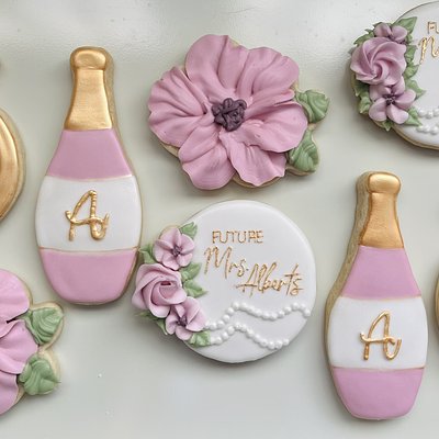 Custom Bridal Shower/Wedding Cookies