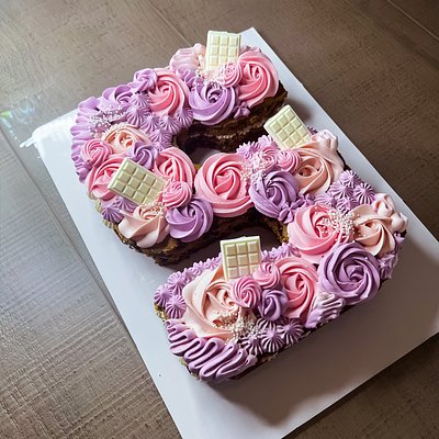 Medium Number/Letter Cookie Cake