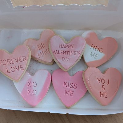 Variety Of Love Cookies 