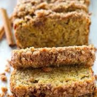 Cinnamon Streusel Coffee Cake Loaf or 1 Dozen Muffins 