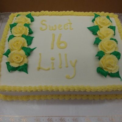 9x13 Sheet Cake