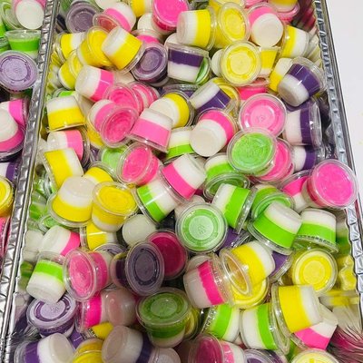 Thai Jello Cups (1 Oz Cup) Half Tray