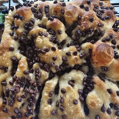 Chocolate Chip Focaccia 
