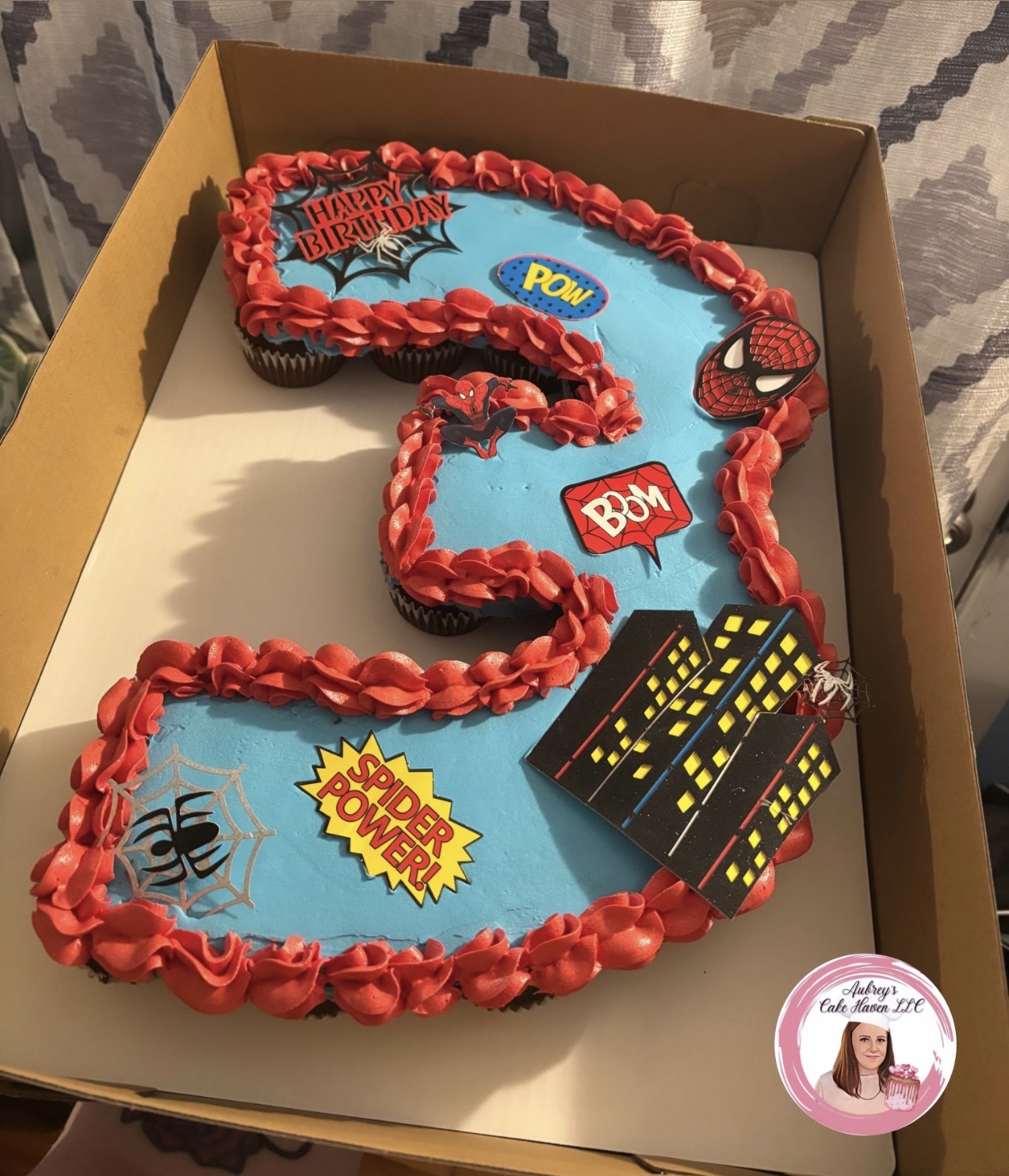 Number Pull Apart Cupcakes (24) 