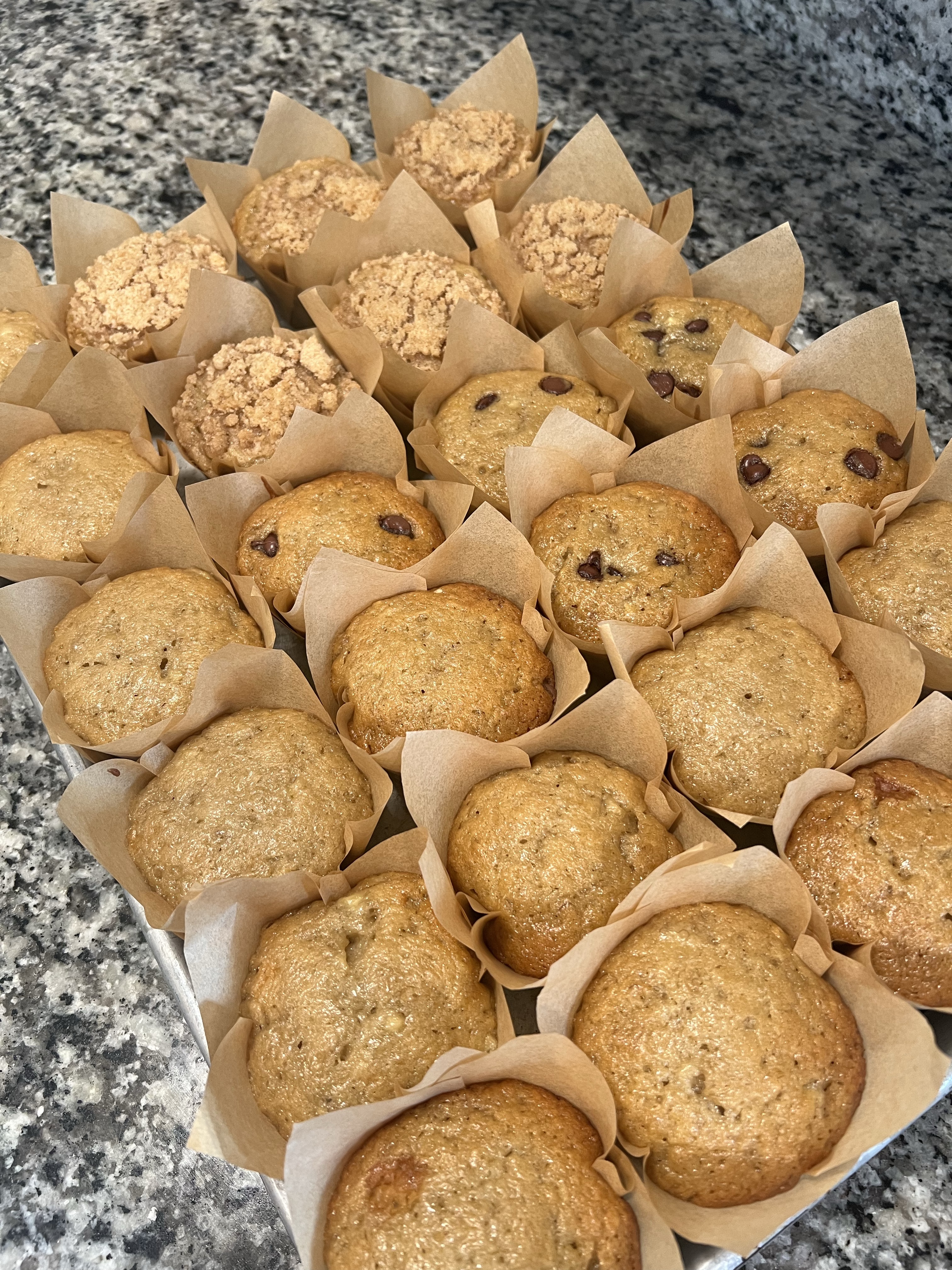Sourdough Banana Bread Muffins 12 