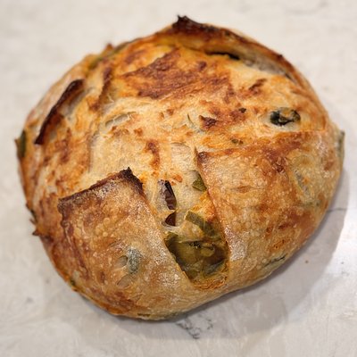 Jalapeño Cheddar Sourdough