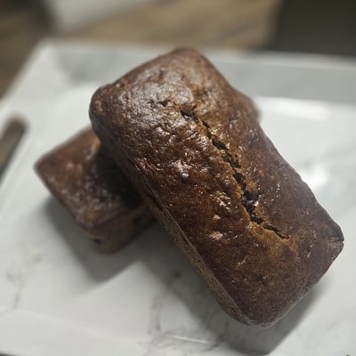 Regular Size Banana Chocolate Chip Sourdough Bread 