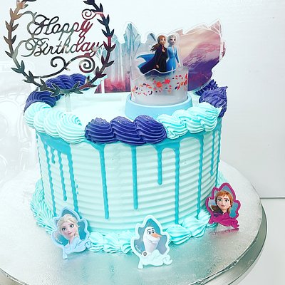 8” Custom Cake ( Feeds 24)