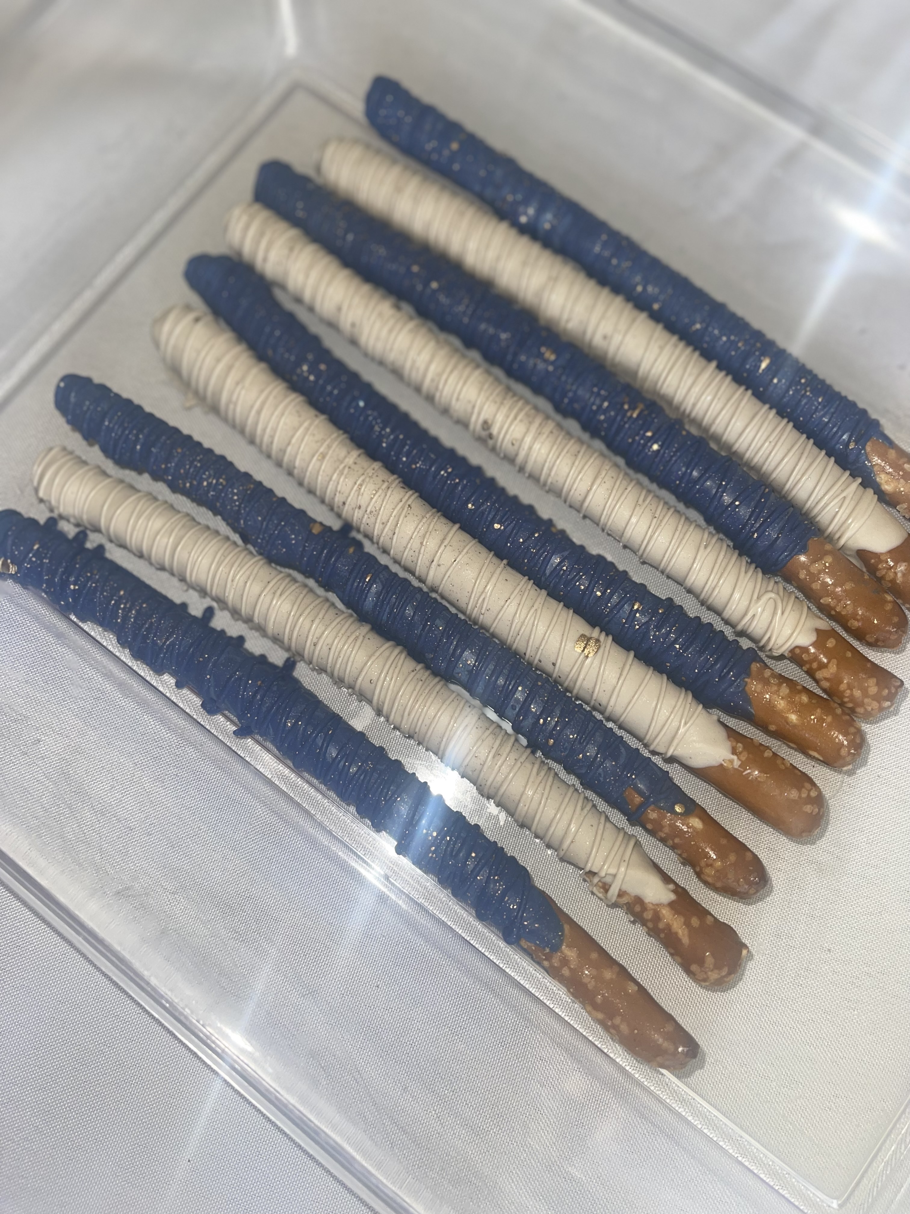 Dipped Pretzel Sticks 