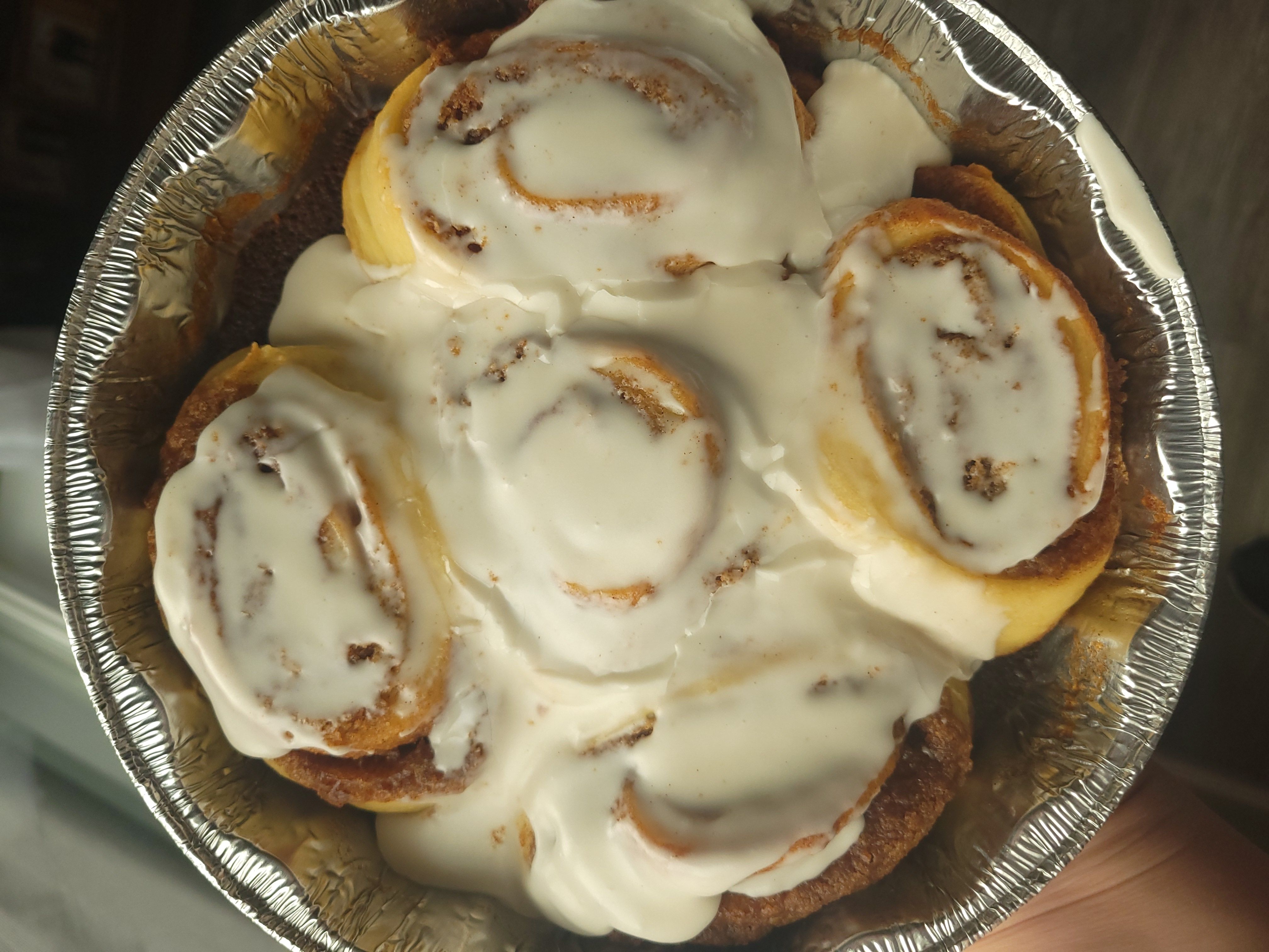 Cinnamon Rolls with Vanilla Icing