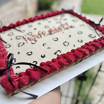 11x18” Rectangle Cookie Cake 