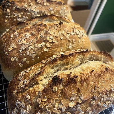Sourdough Oat Loaf