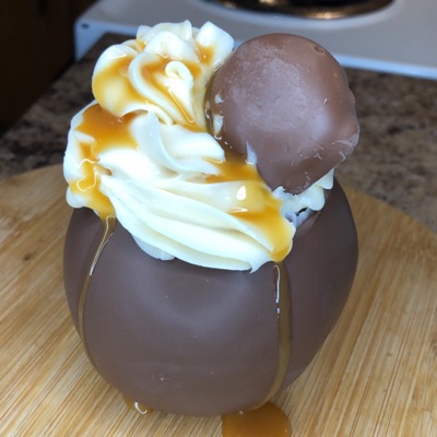 Cheesecake Stuffed Apple