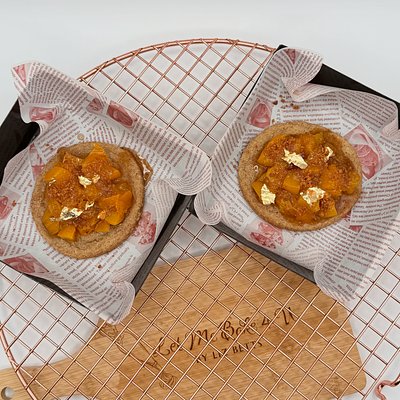 Peach 🍑 Cobbler Cookie