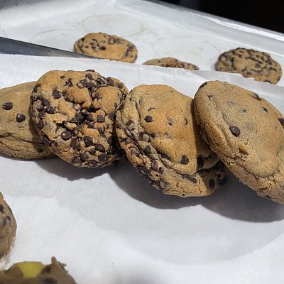 Brown Butter Chocolate Chip: 4.4 Oz Cookies 12 For $25